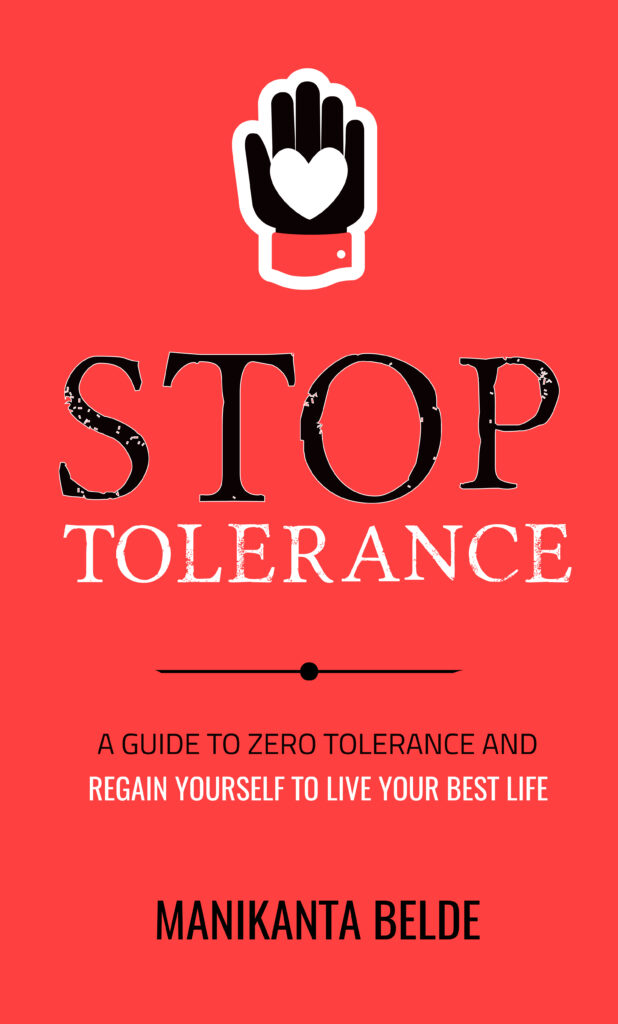 stop tolerance book 